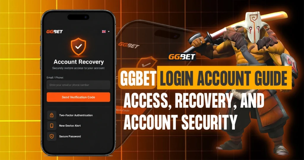 Ggbet Login Account Guide Access, Recovery, and Account Security