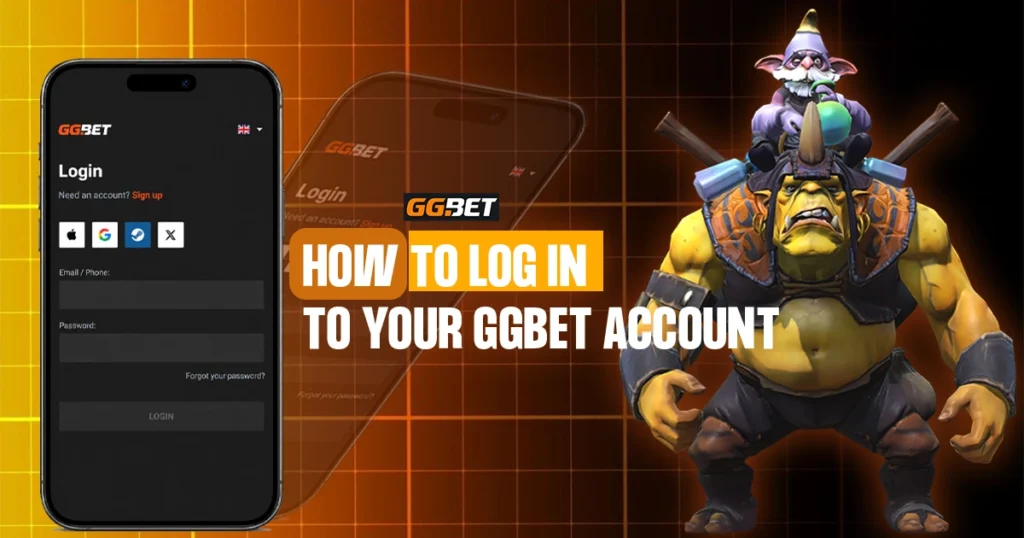 How to Log In to Your GGBET Account